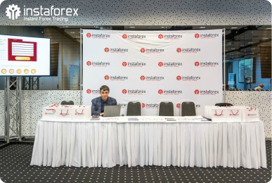 InstaForex booth at Forex Traders Summit Dubai 2024